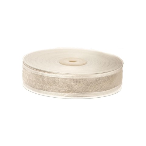ORGANZA SATIN MM 06X100 FANGO